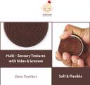 Cookie-Shaped Baby Teether – Cute, Safe, Soothing