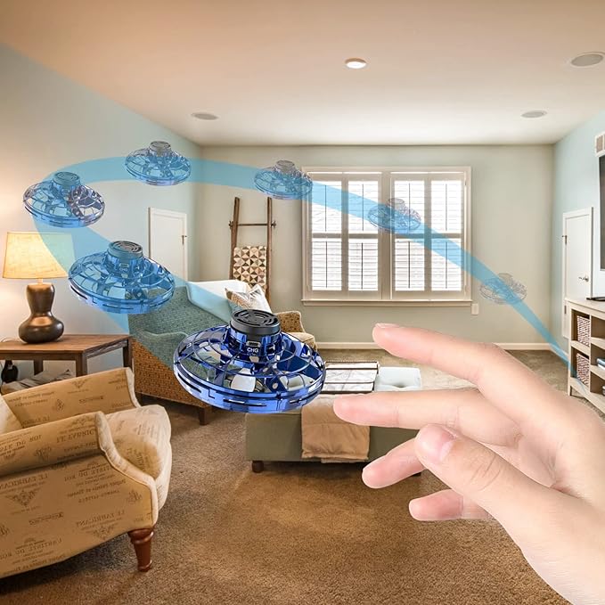 LED Flying Spinner Toy – The Ultimate UFO Fun for Kids & Adults