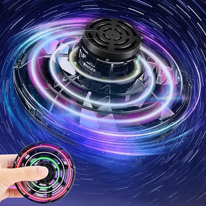 LED Flying Spinner Toy – The Ultimate UFO Fun for Kids & Adults
