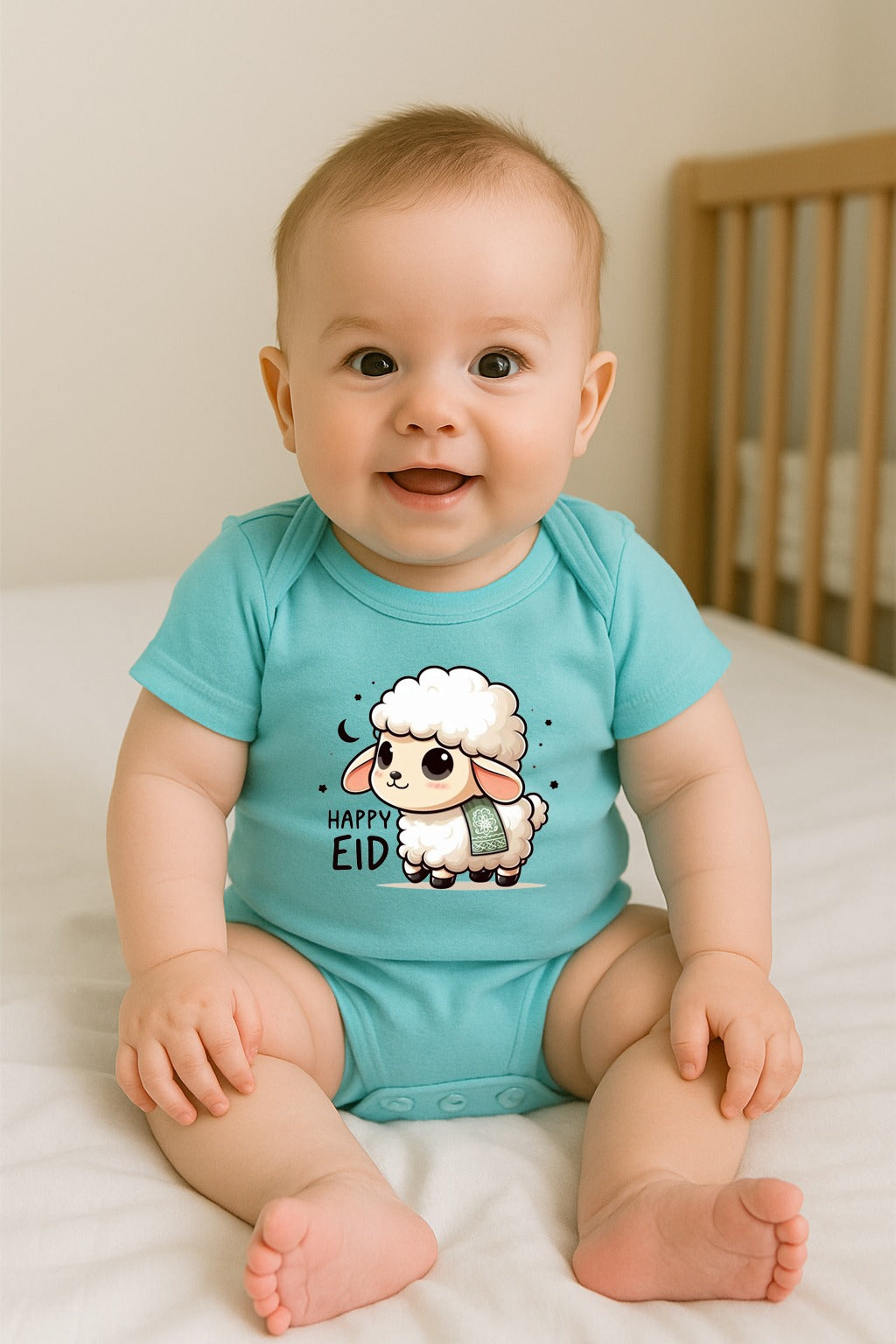 My First Eid ul Adha Baby Romper – Adorable & Comfy Eid Outfit!