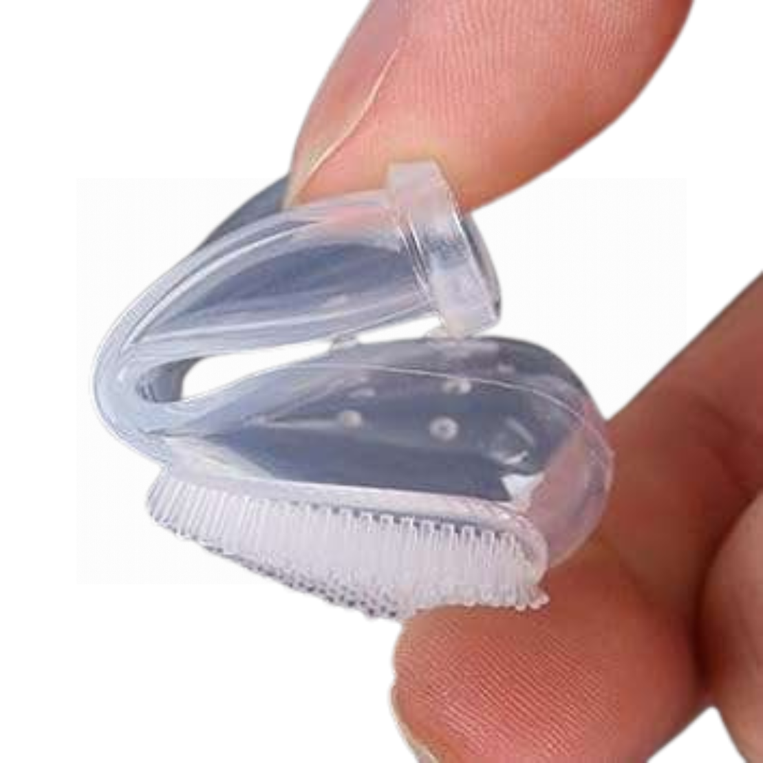 Pack of 2 Soft Silicone Finger Toothbrush – Gentle Oral Care for Babies & Toddlers