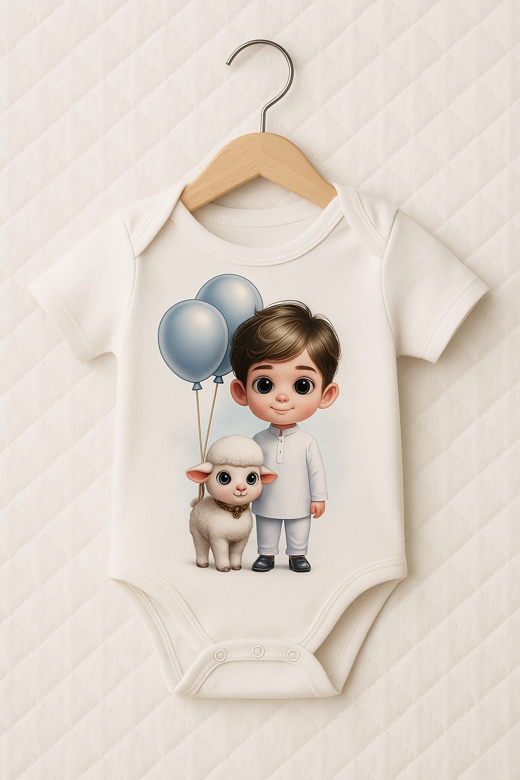 Make Baby’s First Eid Special – Soft & Stylish Romper!