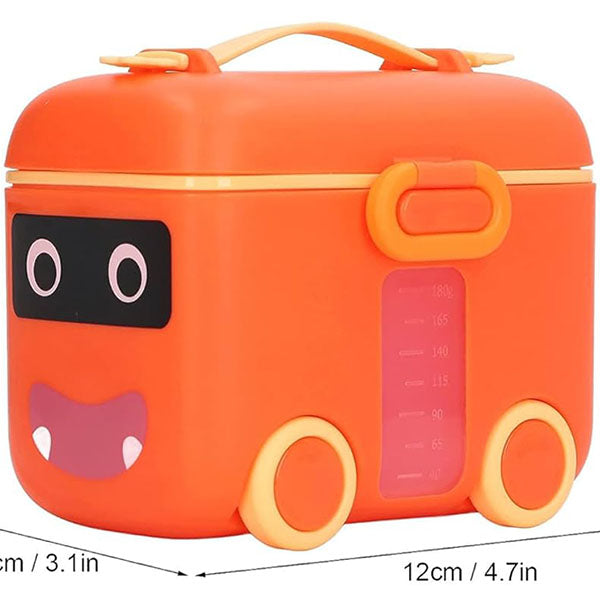 Baby Milk Powder Dispenser AirTight Handle Milk Powder Storage Box