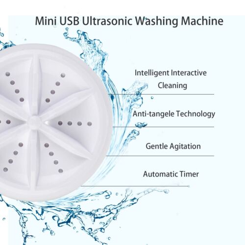 Little Spin Compact Mini Washer for Baby & Toddler Clothes, Perfect for Gentle, Daily Laundry