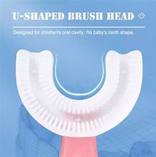 Pack of 2 360° Clean U-Shape Toothbrush For Kids – Effortless Oral Care in Seconds
