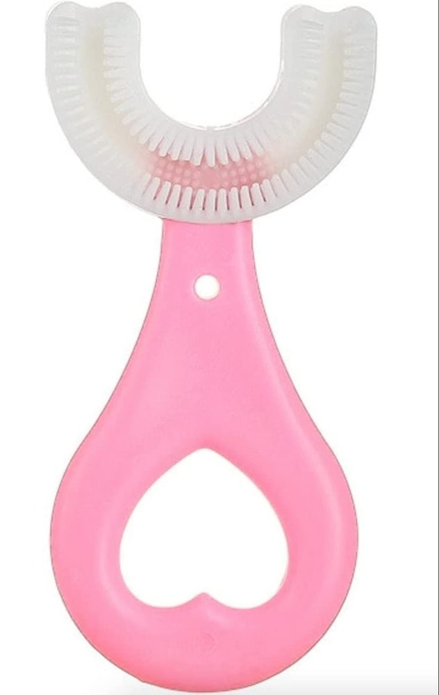 Pack of 2 360° Clean U-Shape Toothbrush For Kids – Effortless Oral Care in Seconds