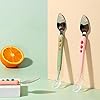 Multipurpose Baby Feeding Spoon – Stainless Steel Scraper Combo