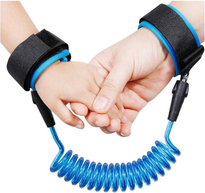Anti-Lost Wrist Link with Comfortable Soft Padded Straps & Durable Coil