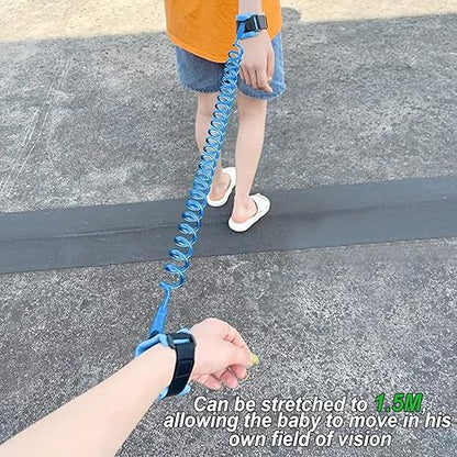 Anti-Lost Wrist Link with Comfortable Soft Padded Straps & Durable Coil