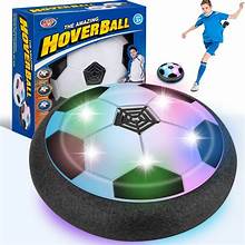 Rechargeable Floating Football with LED Lights – Safe Indoor Play