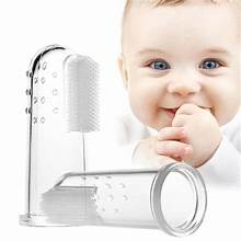 Pack of 2 Soft Silicone Finger Toothbrush – Gentle Oral Care for Babies & Toddlers
